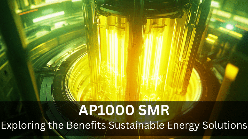Exploring the Benefits of the AP1000 SMR for Sustainable Energy ...