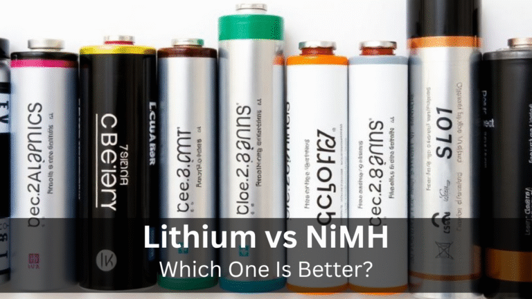 Lithium vs NiMH Batteries: Which One Is Better?