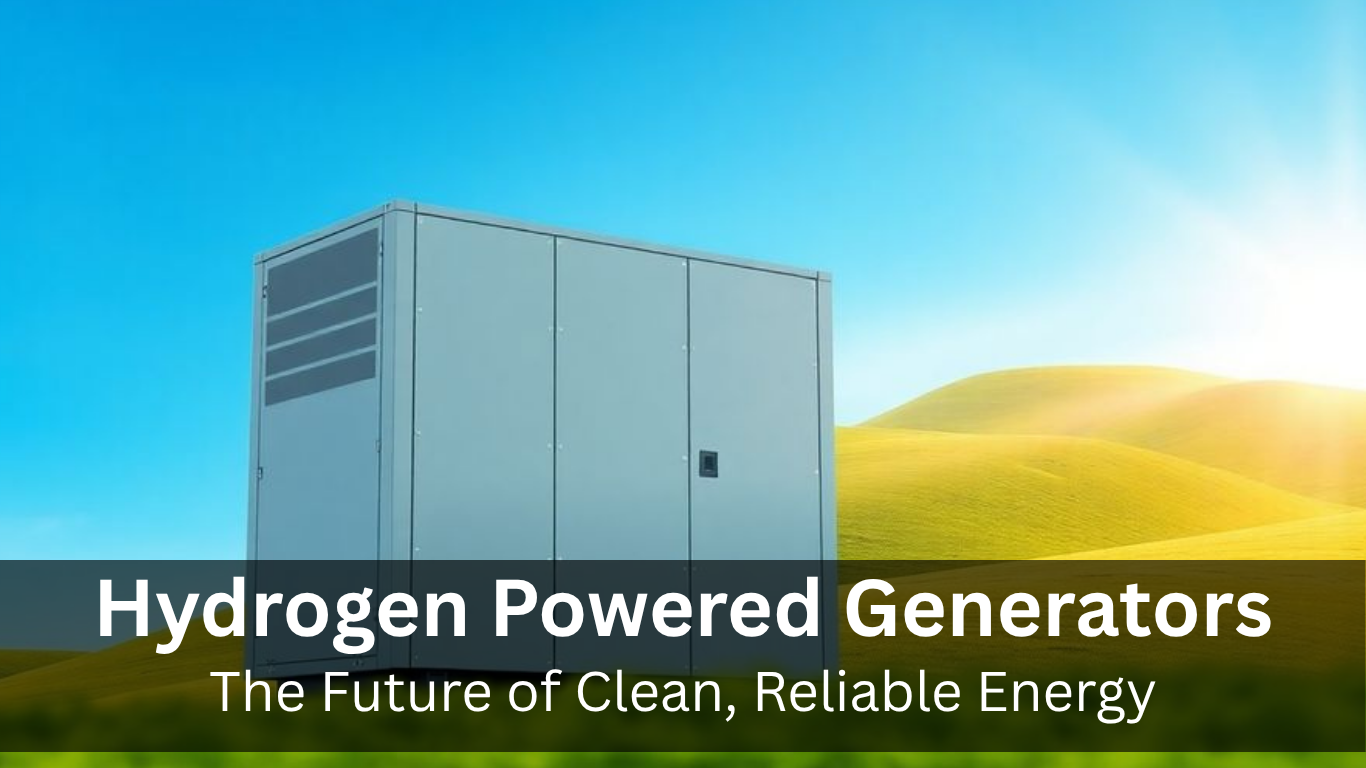 Hydrogen Powered Generators