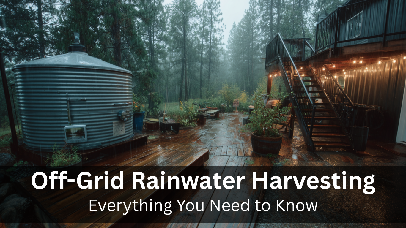 Off-Grid Rainwater Harvesting