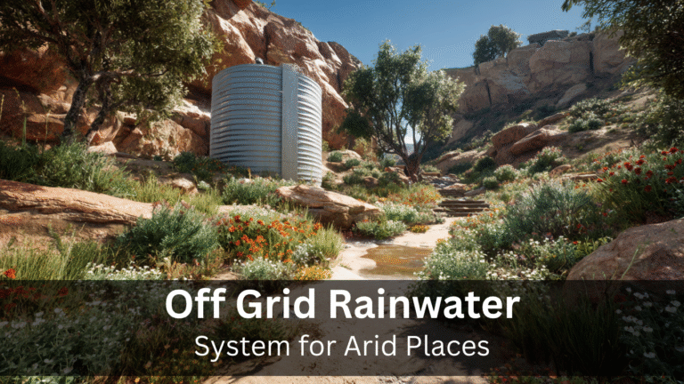 Off Grid Rainwater System for Arid Places