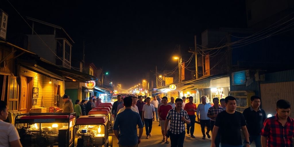Chinese generators powering homes and businesses