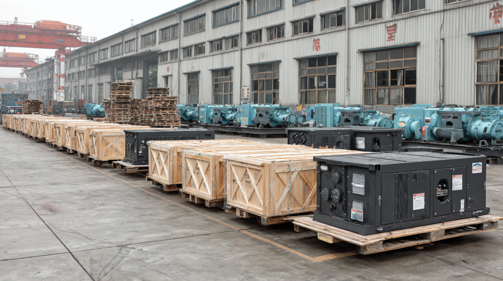 Chinese Generator ready to ship.