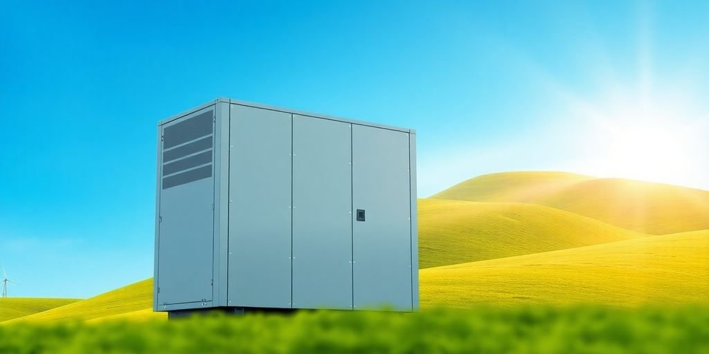 Diesel generators in green field