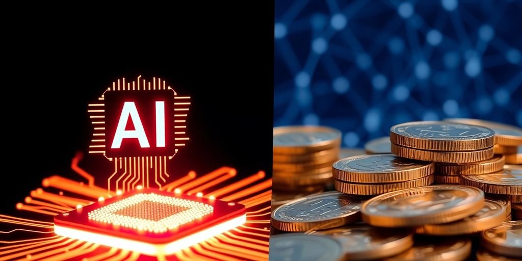 AI chip versus digital coins