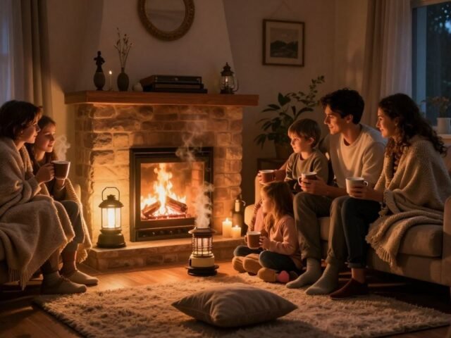 Power Out? How to Stay Warm!