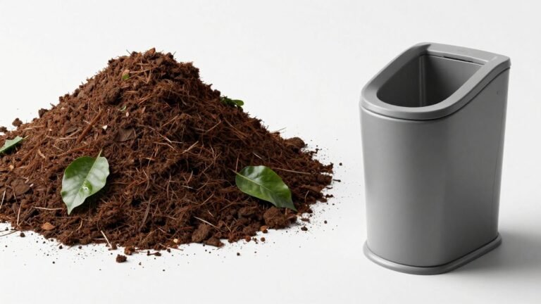 Composting and incinerating toilets side-by-side.