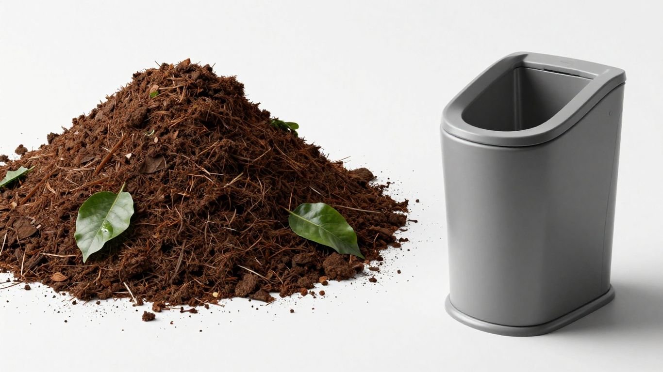 Composting and incinerating toilets side-by-side.