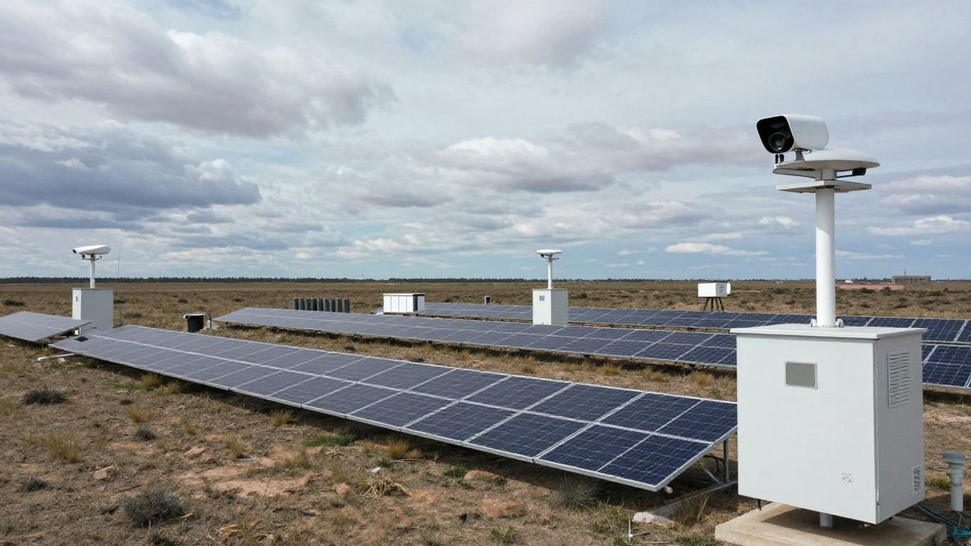 Solar and Battery Power for Remote Border Surveillance Systems